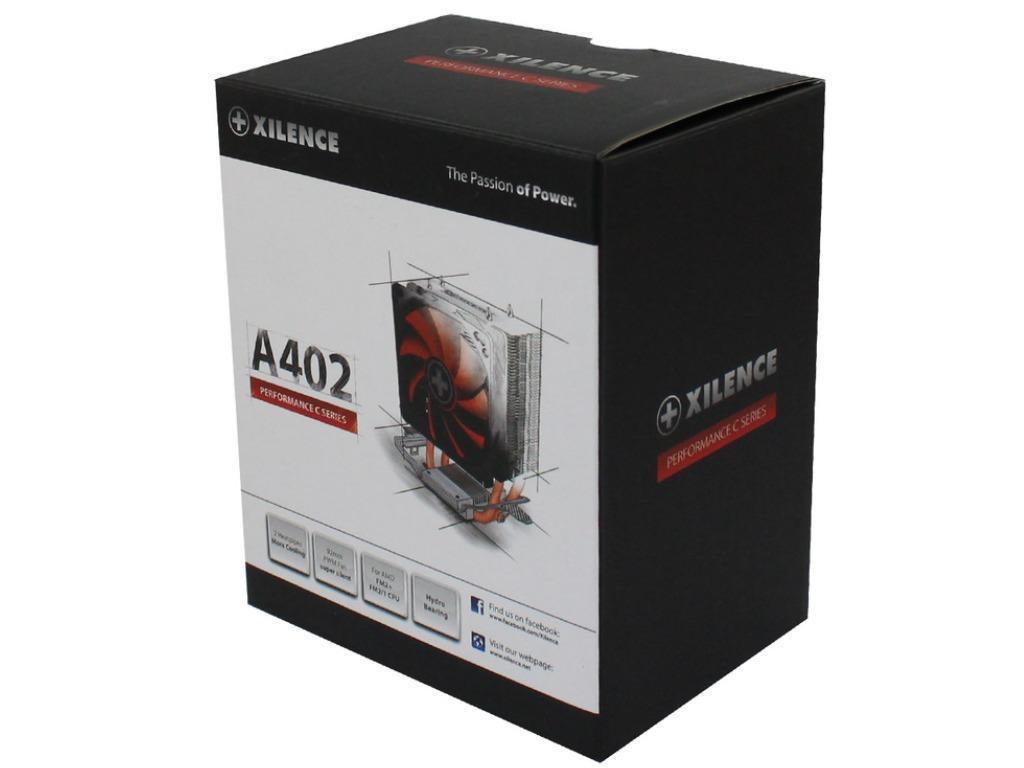 XILENCE Cooler XC025 "A402", Performance C, S Socket AM4FM2FM2FM1AM3AM3AM2AM2 Up To 130W 92X92X25MM Pwm 6002200 Rpm 140238 Dba 4PIN Aluminium Heatsink - миниатюра 2