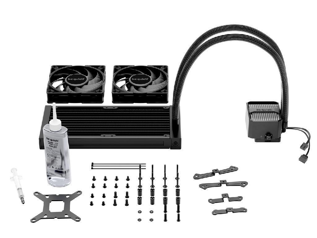 AIO Liquid Cooling be quiet! "Silent Loop 3 240mm" (19,8-38.8dB, 3x120mm, PWM, 2500RPM, 76.7 CFM, Pump3500RPM, ARGB, 1770g.) - миниатюра 3