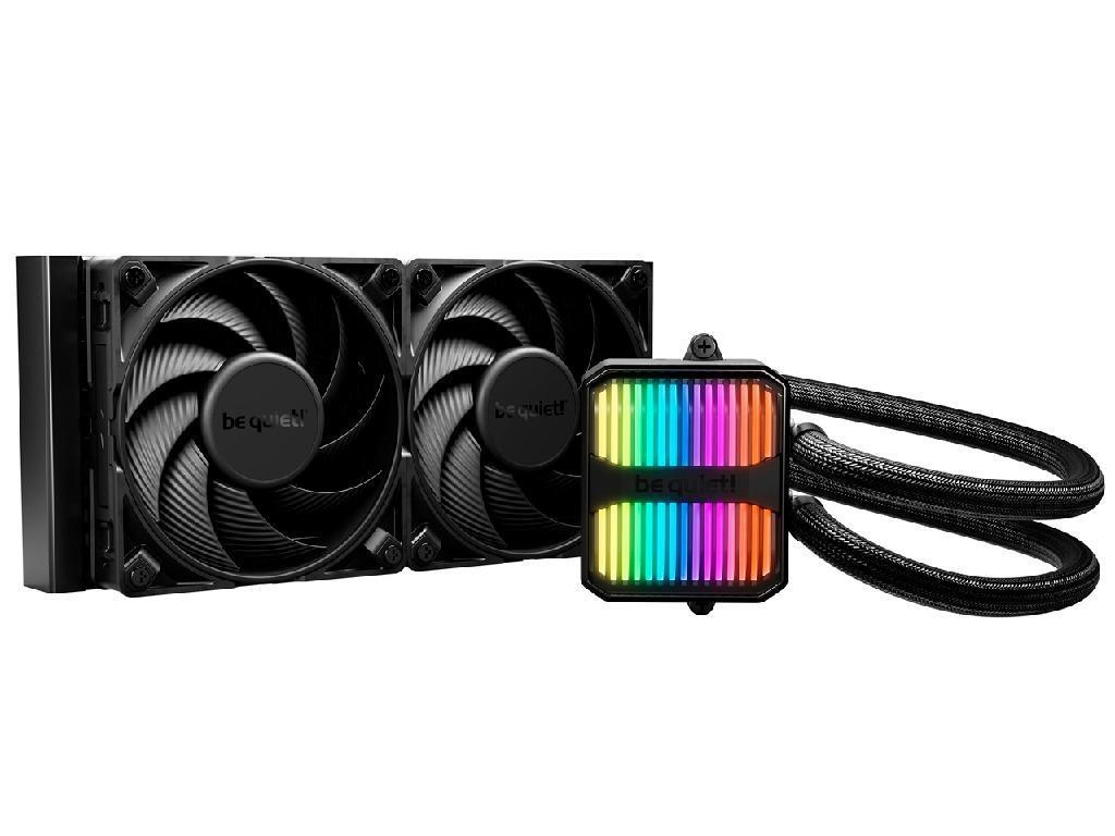 AIO Liquid Cooling be quiet! "Silent Loop 3 240mm" (19,8-38.8dB, 3x120mm, PWM, 2500RPM, 76.7 CFM, Pump3500RPM, ARGB, 1770g.)