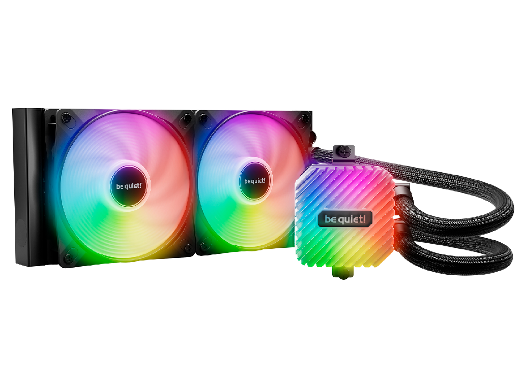 AIO Liquid Cooling be quiet! "Light Loop 240mm&quo 154349DB 2X120MM Argb Fans Pwm 2100RPM Argb Block Argbpwmhub 1200G Intel 1700 1200 1150 1151 1155 Amd AM5 AM4 General Data