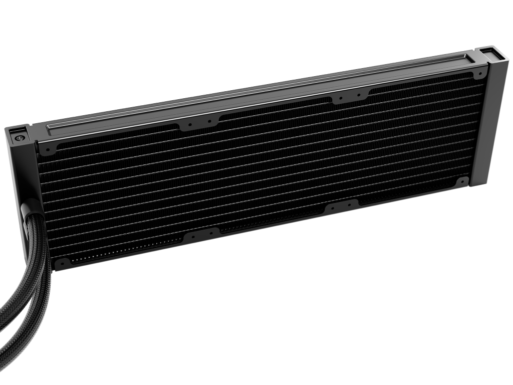 AIO Liquid Cooling be quiet! "Pure Loop 3 LX 360mm" (15.4-37.2dB, 3x120mm, PWM, 2100RPM, 61.8 CFM, Pump5500RPM, ARGB 1280g.) Dimensiune ventilatoare 120 mm Numarul de ventilatoare incluse 3 Conector pentru ventilator 4 pini Efecte de iluminare / tip LED ARGB Viteza maxima a ventilatorului 2100 rpm Nivel zgomot 36,9 dBA - миниатюра 3