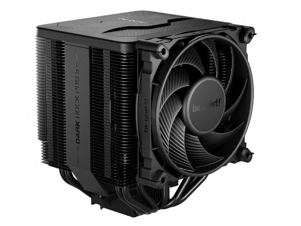 AC be quiet! "Dark Rock Pro 5" (8.9-23,3dBA, 1500/1700RPM, 2x135/120mm, PWM, 270W, 7x6mm, 1290g.) . PN BK036 Модель Dark Rock Pro 5 TDP (Ватт) 270 Варианты цвета Black Общие размеры без креплен