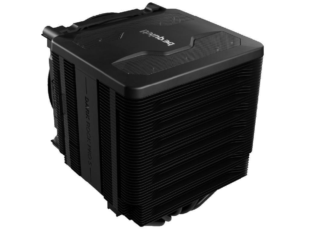 AC be quiet! "Dark Rock Pro 5" (8.9-23,3dBA, 1500/1700RPM, 2x135/120mm, PWM, 270W, 7x6mm, 1290g.) . PN BK036 Модель Dark Rock Pro 5 TDP (Ватт) 270 Варианты цвета Black Общие размеры без креплен - миниатюра 2