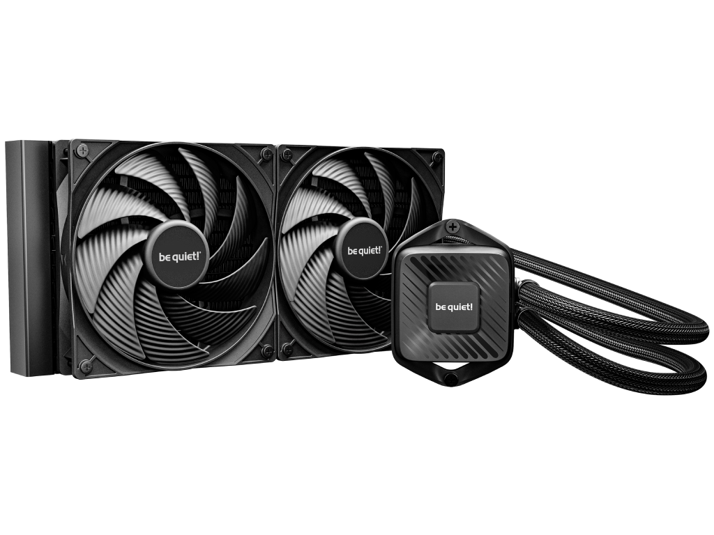 AIO Liquid Cooling be quiet! "Pure Loop 3 280mm&qu 154366DB 2X140MM Pwm 1800RPM 722 Cfm PUMP5500RPM 1064G Dimensiune Ventilatoare 140 Mm Numarul De Ventilatoare Incluse 2 Conector Pentru Ve - миниатюра 2
