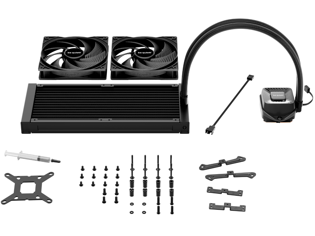 AIO Liquid Cooling be quiet! "Pure Loop 3 280mm&qu 154366DB 2X140MM Pwm 1800RPM 722 Cfm PUMP5500RPM 1064G Dimensiune Ventilatoare 140 Mm Numarul De Ventilatoare Incluse 2 Conector Pentru Ve - миниатюра 4
