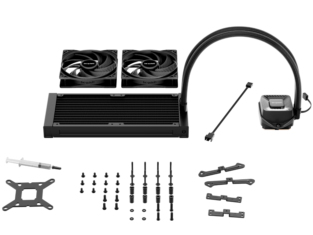 AIO Liquid Cooling be quiet! "Pure Loop 3 240mm&qu 154352DB 2X120MM Pwm 2100RPM 596 Cfm PUMP5500RPM 1020G Dimensiune Ventilatoare 120 Mm Numarul De Ventilatoare Incluse 2 Conector Pentru Ve - миниатюра 4
