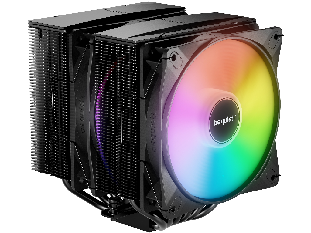Ac Be Quiet Pure Rock Pro 3 Lx Black 14348DBA 2000RPM 618 Cfm 2X120MM Argb Pwm 250W 6X6MM 1080G Model Pure Rock Pro 3 Lx Tdp W 250 Color Option Black Overall Dimensions Without Mo