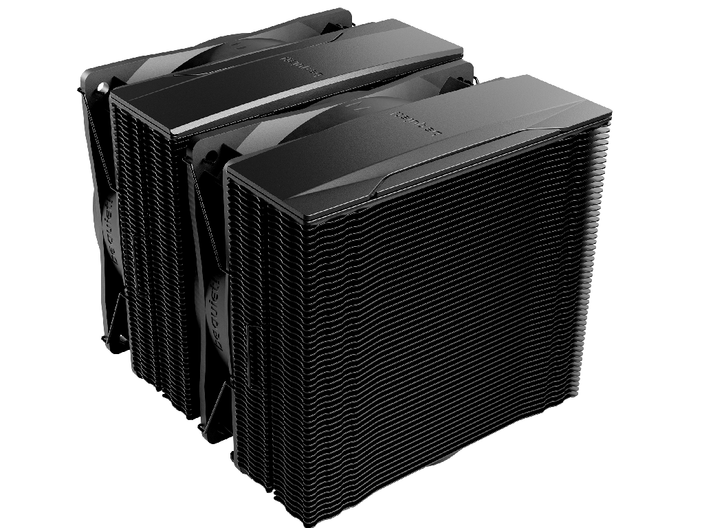 Ac Be Quiet Pure Rock Pro 3 Lx Black 14348DBA 2000RPM 618 Cfm 2X120MM Argb Pwm 250W 6X6MM 1080G Model Pure Rock Pro 3 Lx Tdp W 250 Color Option Black Overall Dimensions Without Mo - миниатюра 2