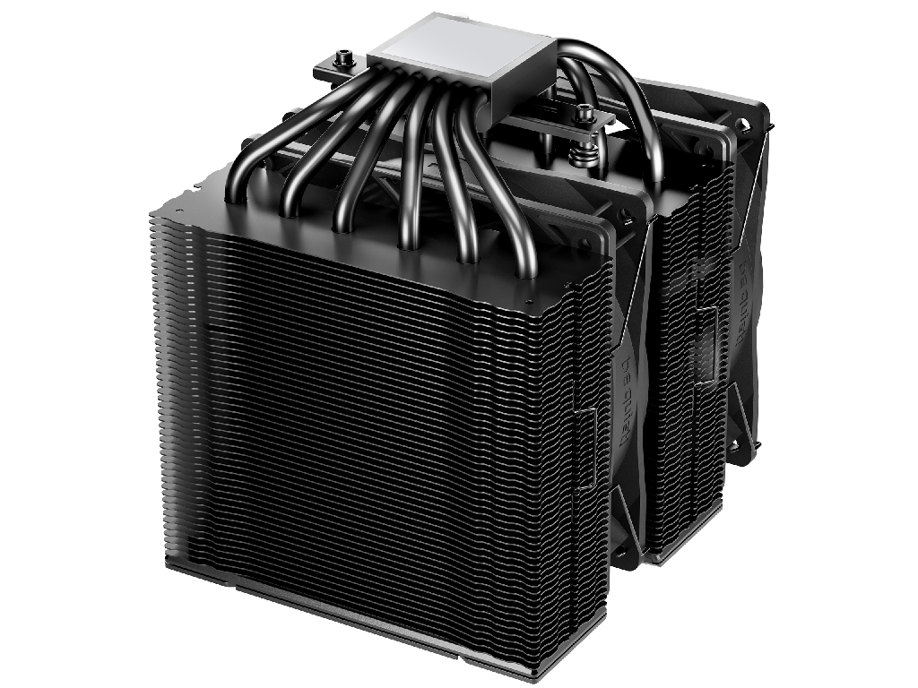 Ac Be Quiet Pure Rock Pro 3 Lx Black 14348DBA 2000RPM 618 Cfm 2X120MM Argb Pwm 250W 6X6MM 1080G Model Pure Rock Pro 3 Lx Tdp W 250 Color Option Black Overall Dimensions Without Mo - миниатюра 3
