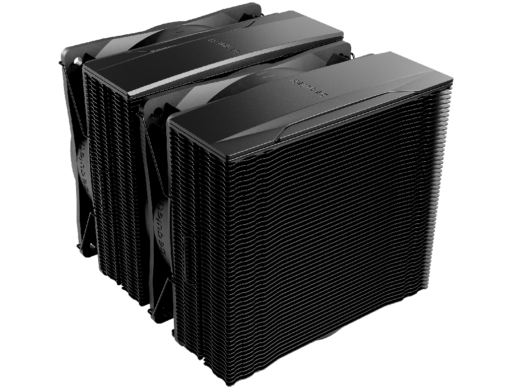Ac Be Quiet Pure Rock Pro 3 Black 14348DBA 2000RPM 596 Cfm 2X120MM Pwm 250W 6X6MM 1070G 1851 1700 1200 1150 1151 1155 AM5 AM4 Model Pure Rock Pro 3 Black Tdp W 250 Colo - миниатюра 2