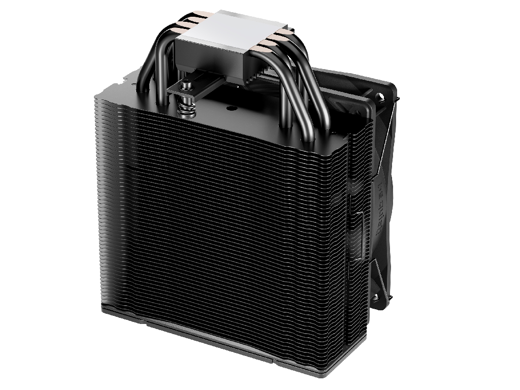 Ac Be Quiet Pure Rock 3 Black 124312DBA 2000RPM 596 Cfm 120MM Pwm 190W 4X6MM 570G 1851 1700 1200 1150 1151 1155 AM5 AM4 Model Pure Rock 3 Black Tdp W 190 Color Option - миниатюра 3