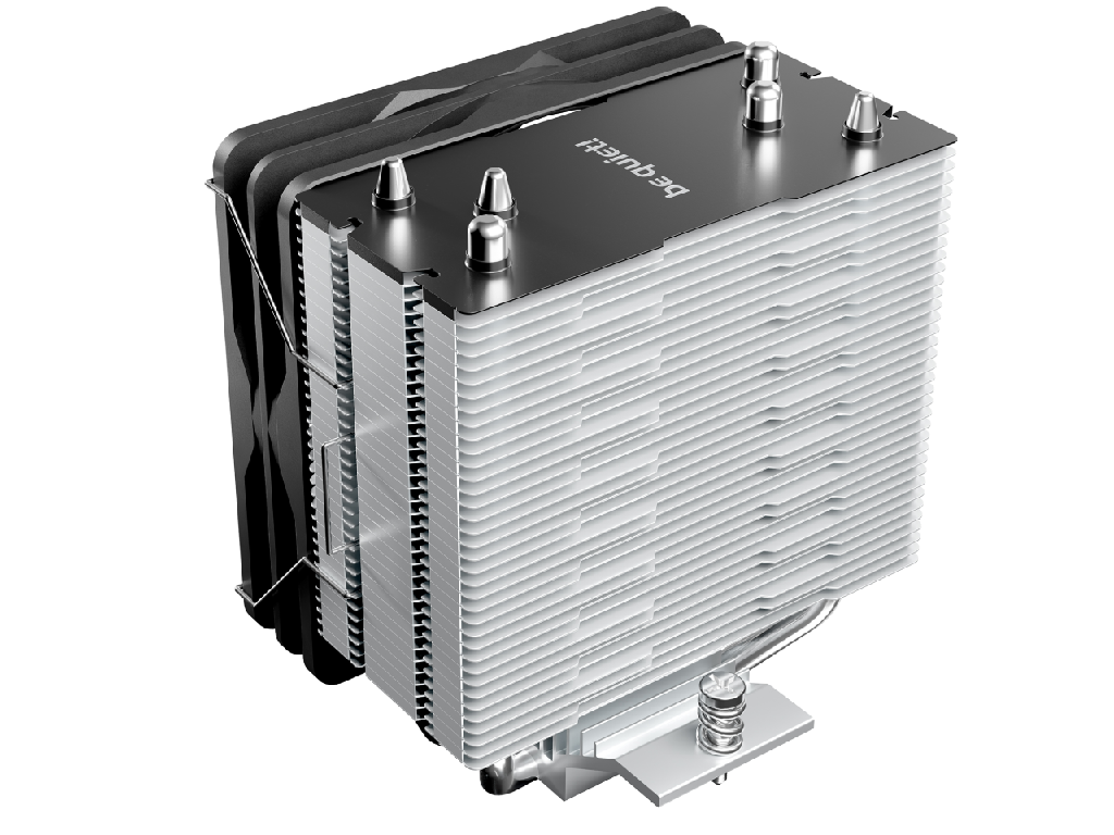 AC be quiet! "Pure Rock Slim 3" (12.4-24.8dBA, 1700RPM, 100mm, PWM, 130W, 3x6mm, 619g.) Silver - миниатюра 2