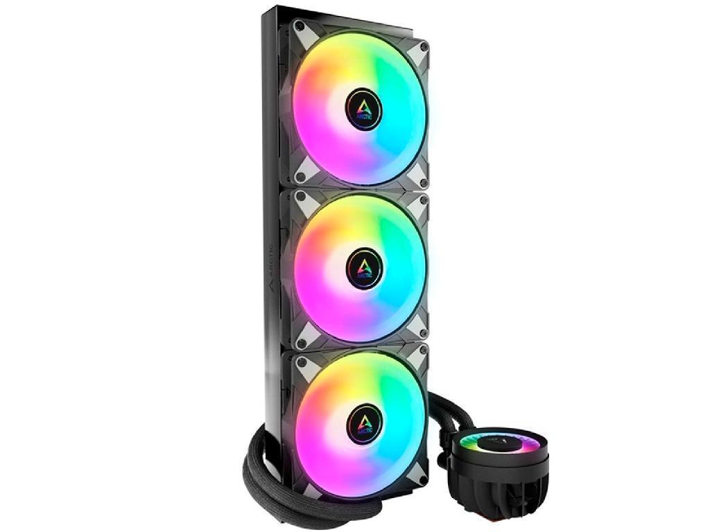 Arctic Liquid Freezer III 420 A-RGB Multi Compatible All-In-One CPU Water Cooler, Intel 1851/1700/1200,115X,2011 AMD AM5/AM4, VRM Fan A-RGB 400–2500rpm, Pump 800–2800rpm, 3x140mm A-RGB Fan 200–1900rpm, Airflow 69.90 cfm/117.06 m3/h, FDB, ACFRE00145A - миниатюра 4