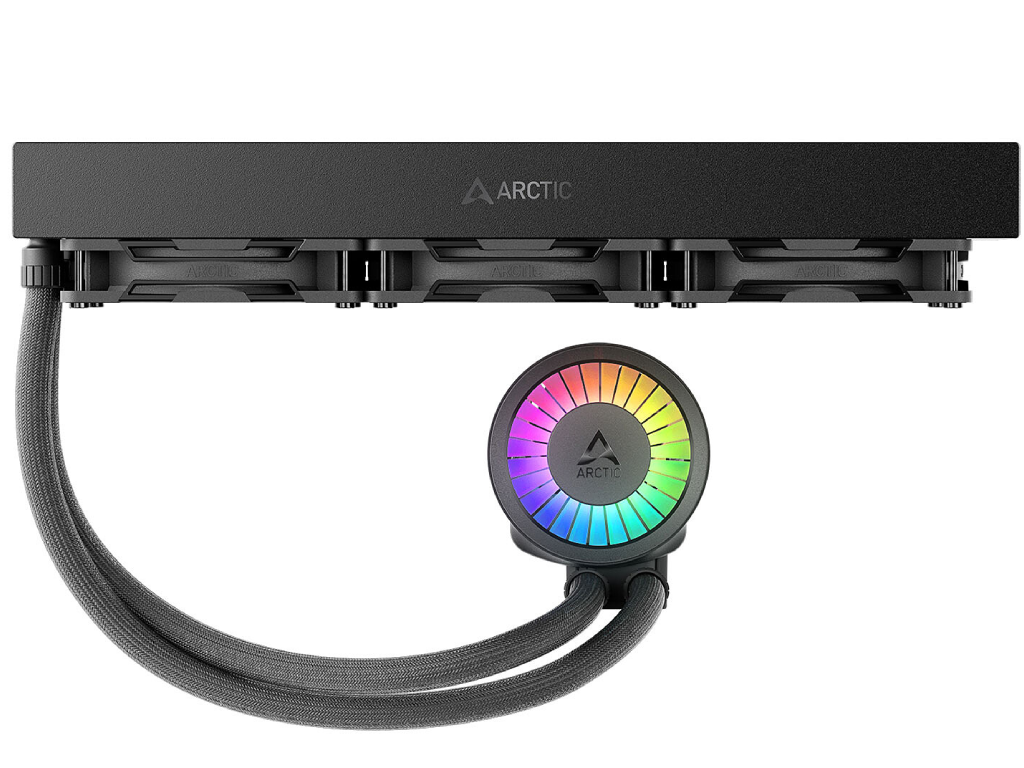 Arctic Liquid Freezer III Pro 360 A-RGB Multi Compatible All-In-One CPU Water Cooler, Intel 1851/1700 AMD AM5/AM4, VRM Fan A-RGB 400–2500rpm, Pump 800–2800rpm, 3x120mm P12 Pro A-RGB Fan 600–3000rpm, Airflow 77 cfm/131 m3/h, FDB, ACFRE00184A - миниатюра 3
