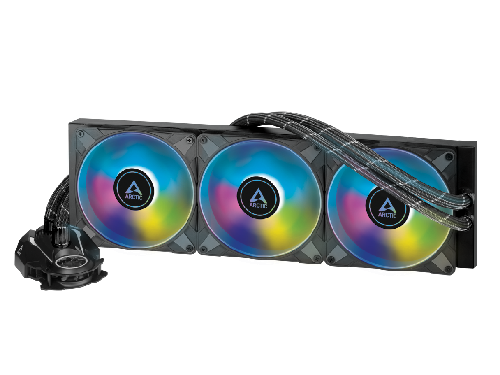 Arctic Liquid Freezer II 420 A-RGB Multi Compatible All-In-One CPU Water Cooler with A-RGB, Intel 1700, 1200, 115X