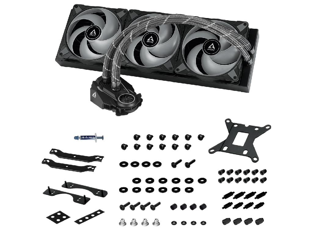 Arctic Liquid Freezer II 420 A-RGB Multi Compatible All-In-One CPU Water Cooler with A-RGB, Intel 1700, 1200, 115X - миниатюра 5