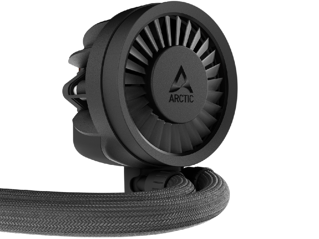 Arctic Liquid Freezer III Pro 360 Multi Compatible All-In-One CPU Water Cooler, Intel 1851/1700 AMD AM5/AM4, VRM Fan 400–2500rpm, Pump 800–2800rpm, 3x120mm P12 Pro Fan 600–3000rpm, Airflow 77 cfm/131 m3/h, FDB, ACFRE00180A - миниатюра 4