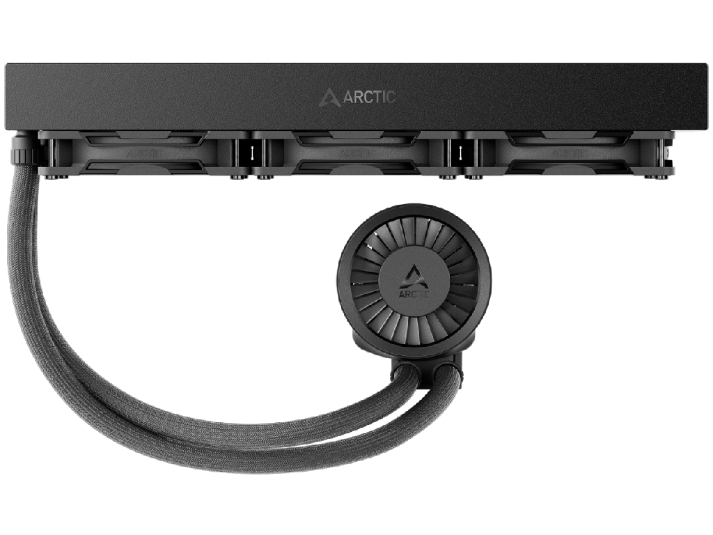 Arctic Liquid Freezer III Pro 360 Multi Compatible All-In-One CPU Water Cooler, Intel 1851/1700 AMD AM5/AM4, VRM Fan 400–2500rpm, Pump 800–2800rpm, 3x120mm P12 Pro Fan 600–3000rpm, Airflow 77 cfm/131 m3/h, FDB, ACFRE00180A - миниатюра 3