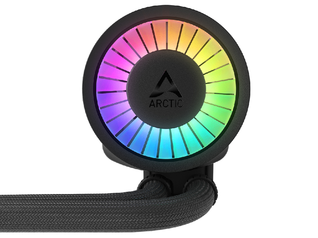 Arctic Liquid Freezer III Pro 280 A-RGB Multi Compatible All-In-One CPU Water Cooler, Intel 1851/1700 AMD AM5/AM4, VRM Fan A-RGB 400–2500rpm, Pump 800–2800rpm, 2x140mm P14 Pro A-RGB Fan 400–2500rpm, Airflow 110 cfm/186 m3/h, FDB, ACFRE00183A - миниатюра 5