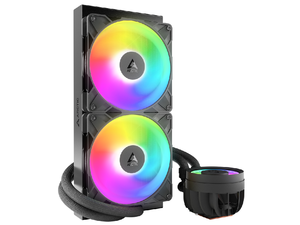 Arctic Liquid Freezer III Pro 280 A-RGB Multi Compatible All-In-One CPU Water Cooler, Intel 1851/1700 AMD AM5/AM4, VRM Fan A-RGB 400–2500rpm, Pump 800–2800rpm, 2x140mm P14 Pro A-RGB Fan 400–2500rpm, Airflow 110 cfm/186 m3/h, FDB, ACFRE00183A - миниатюра 2