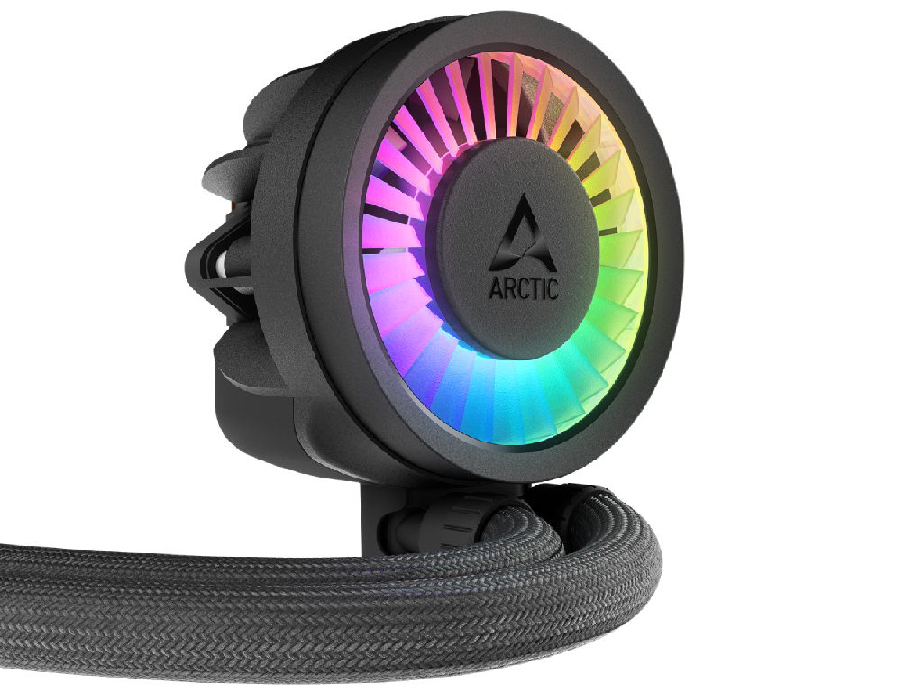 Arctic Liquid Freezer III Pro 280 A-RGB Multi Compatible All-In-One CPU Water Cooler, Intel 1851/1700 AMD AM5/AM4, VRM Fan A-RGB 400–2500rpm, Pump 800–2800rpm, 2x140mm P14 Pro A-RGB Fan 400–2500rpm, Airflow 110 cfm/186 m3/h, FDB, ACFRE00183A - миниатюра 4