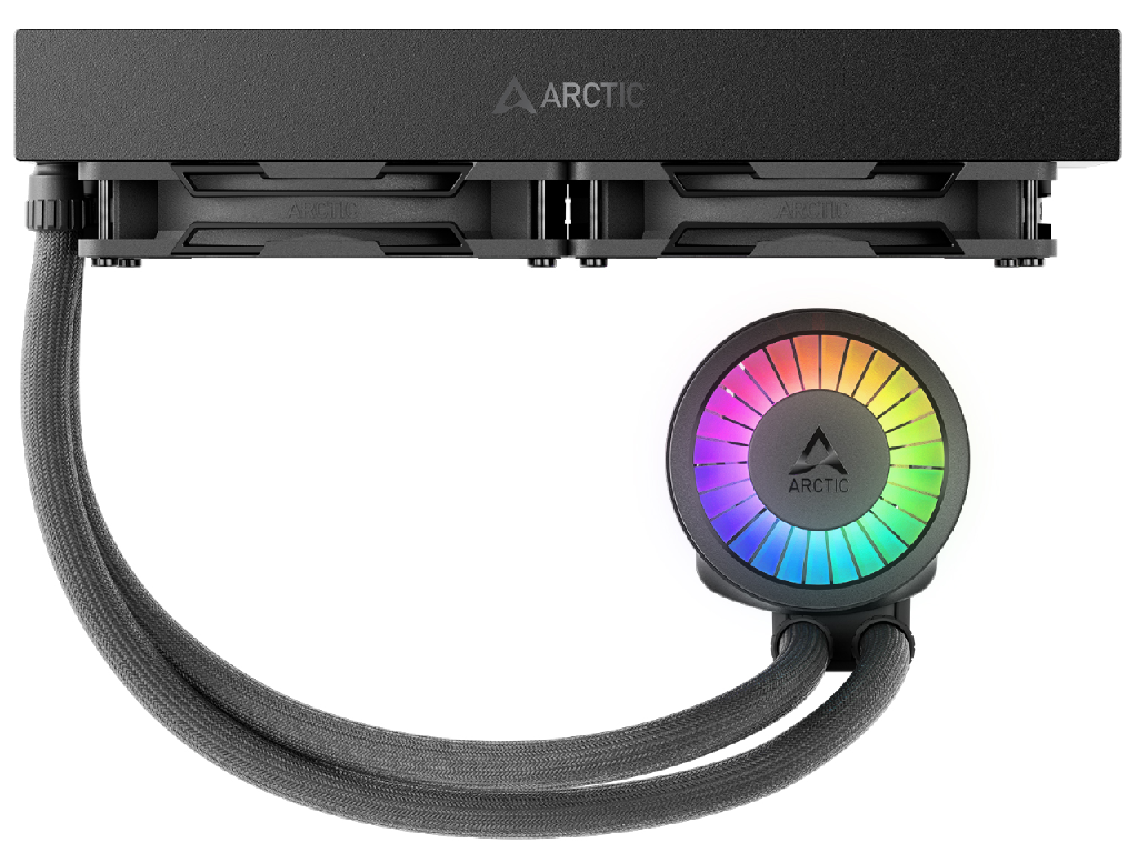 Arctic Liquid Freezer III Pro 280 A-RGB Multi Compatible All-In-One CPU Water Cooler, Intel 1851/1700 AMD AM5/AM4, VRM Fan A-RGB 400–2500rpm, Pump 800–2800rpm, 2x140mm P14 Pro A-RGB Fan 400–2500rpm, Airflow 110 cfm/186 m3/h, FDB, ACFRE00183A - миниатюра 3