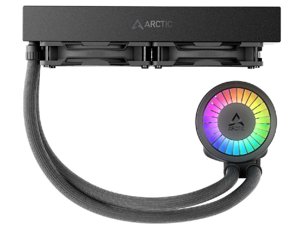 Arctic Liquid Freezer III Pro 240 A-RGB Multi Compatible All-In-One CPU Water Cooler, Intel 1851/1700 AMD AM5/AM4, VRM Fan A-RGB 400–2500rpm, Pump 800–2800rpm, 2x120mm P12 Pro A-RGB Fan 600–3000rpm, Airflow 77 cfm/131 m3/h, FDB, ACFRE00182A - миниатюра 3