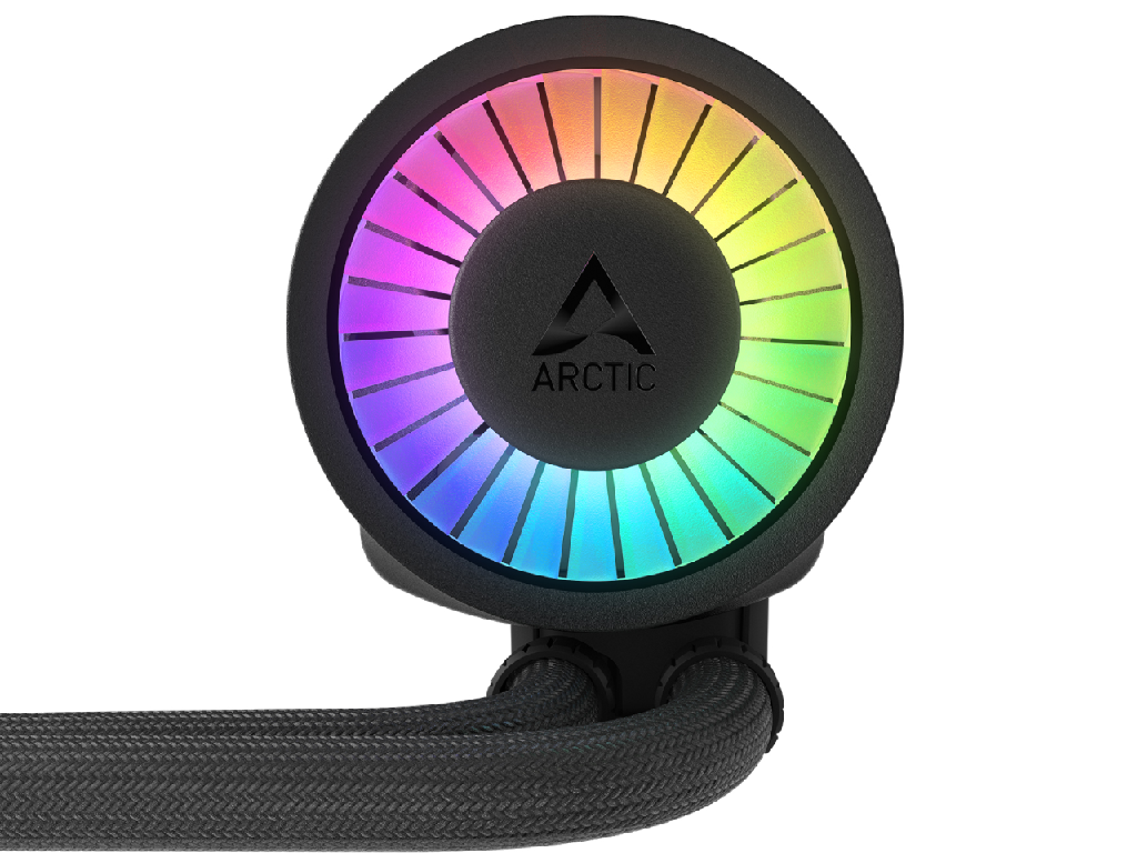 Arctic Liquid Freezer III Pro 240 A-RGB Multi Compatible All-In-One CPU Water Cooler, Intel 1851/1700 AMD AM5/AM4, VRM Fan A-RGB 400–2500rpm, Pump 800–2800rpm, 2x120mm P12 Pro A-RGB Fan 600–3000rpm, Airflow 77 cfm/131 m3/h, FDB, ACFRE00182A - миниатюра 5