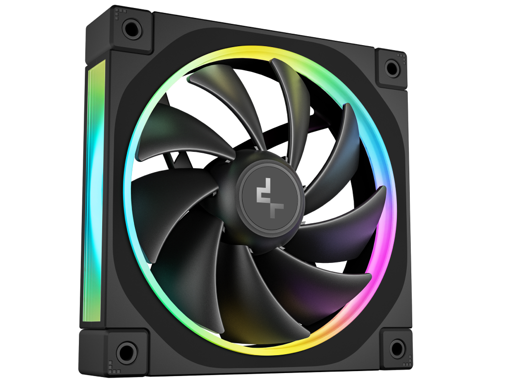 AIO Liquid Cooling Deepcool "LQ360 ULTRA ARGB" ( 32dBA, 500-2150RPM, 55CFM, 3x120mm, 3400 RPM, ARGB, LED Digital Display, 1900g.) - миниатюра 3