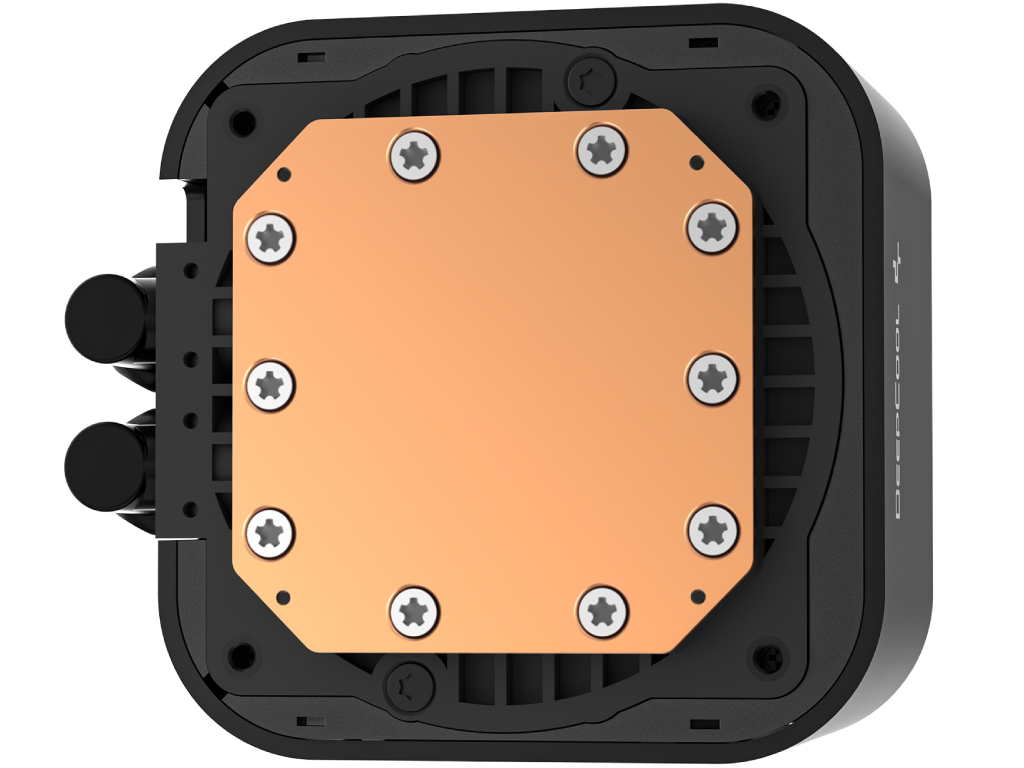AIO Liquid Cooling Deepcool "LQ360 ULTRA ARGB" ( 32dBA, 500-2150RPM, 55CFM, 3x120mm, 3400 RPM, ARGB, LED Digital Display, 1900g.) - миниатюра 2