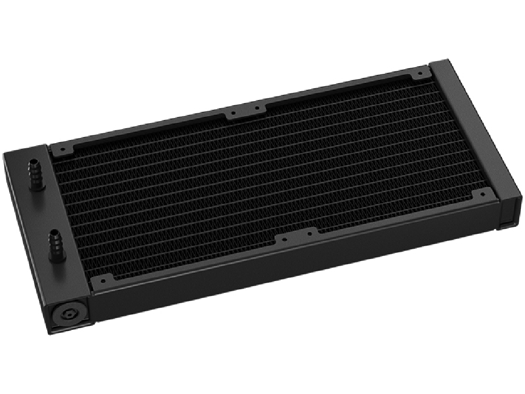 DEEPCOOL Liquid Cooler ”LQ240”, 240mm radiator, Anti-Leak Technology, LGA1851/1700/1200/115x AM5/AM4, up to 280W, 2x 120mm ARGB FD12 fans 600~2400rpm, 38.71dBA, 72.04CFM, 4-pin PWM, Hydro Bearing, 5 PRO Pump 3400rpm, Segment LCD Screen ERA, ARGB Halo on Rotatable magnetic pump head, Black - миниатюра 4
