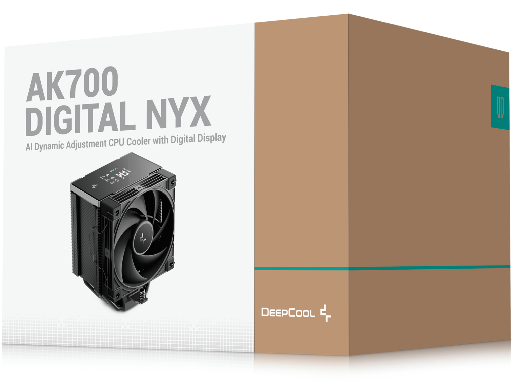 AC Deepcool "AK700 DIGITAL NYX" (%3F21.0/28.8/36.0 dB, 2700RPM, 77.23 CFM, 120mm, 7x6mm, Display 29x39mm, 1252g.) - миниатюра 8