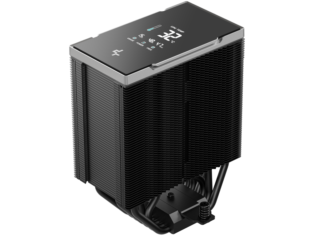 AC Deepcool "AK700 DIGITAL NYX" (%3F21.0/28.8/36.0 dB, 2700RPM, 77.23 CFM, 120mm, 7x6mm, Display 29x39mm, 1252g.) - миниатюра 6