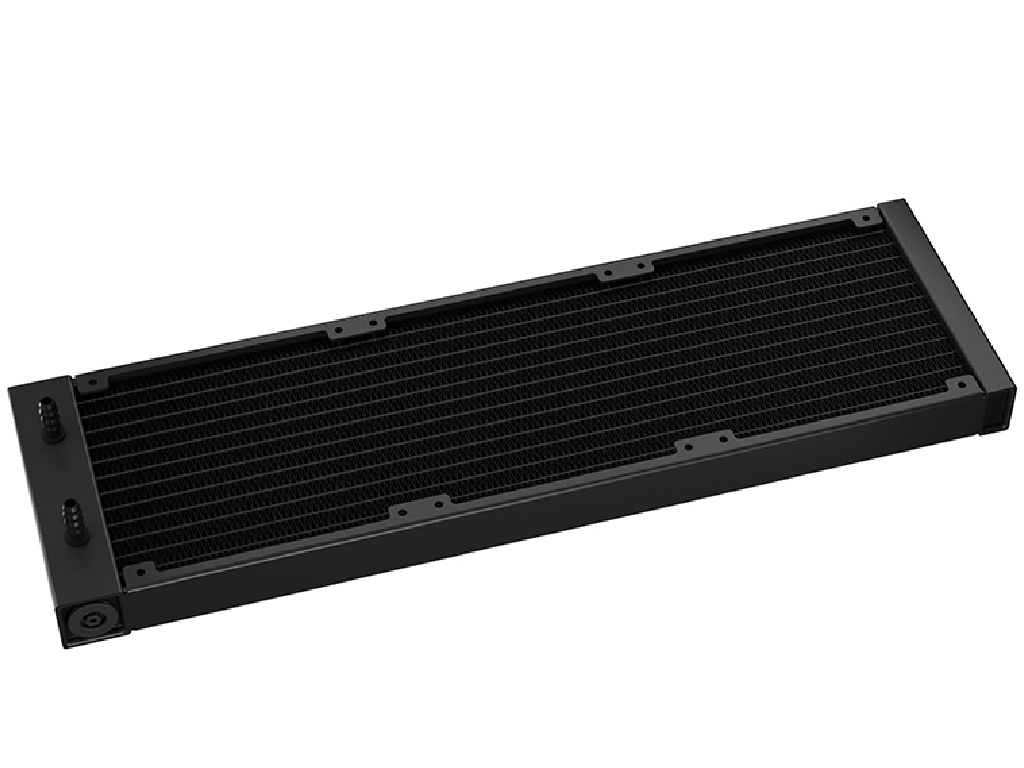 DEEPCOOL Liquid Cooler ”LE360 V2”, 360mm radiator, Anti-Leak Technology, LGA1851/1700/1200/115x AM5/AM4, up to 280W, 3x120mm Hydro Bearing ARGB PWM fans, Frosted ARGB pump head, Fans 500~2100rpm, 31.6dBA, 75.89CFM, 4pin PWM, Pump 2500~3400rpm, 4-pin PWM, 17.8dBA, Copper base, Black - миниатюра 2