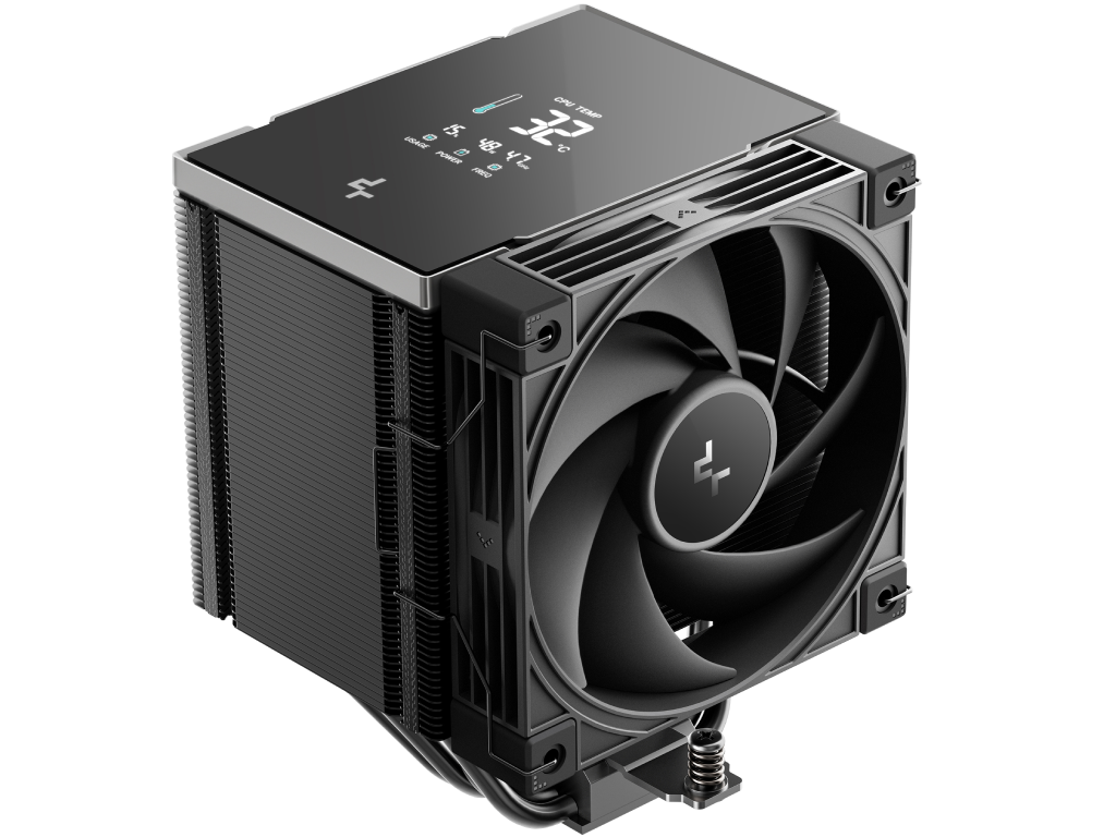 AC Deepcool "AK500 G2 DIGITAL NYX" (%3F31.45 dB, 2200RPM, 63.4 CFM, 120mm, 5x6mm, Display 29x39mm, 1362g.)
