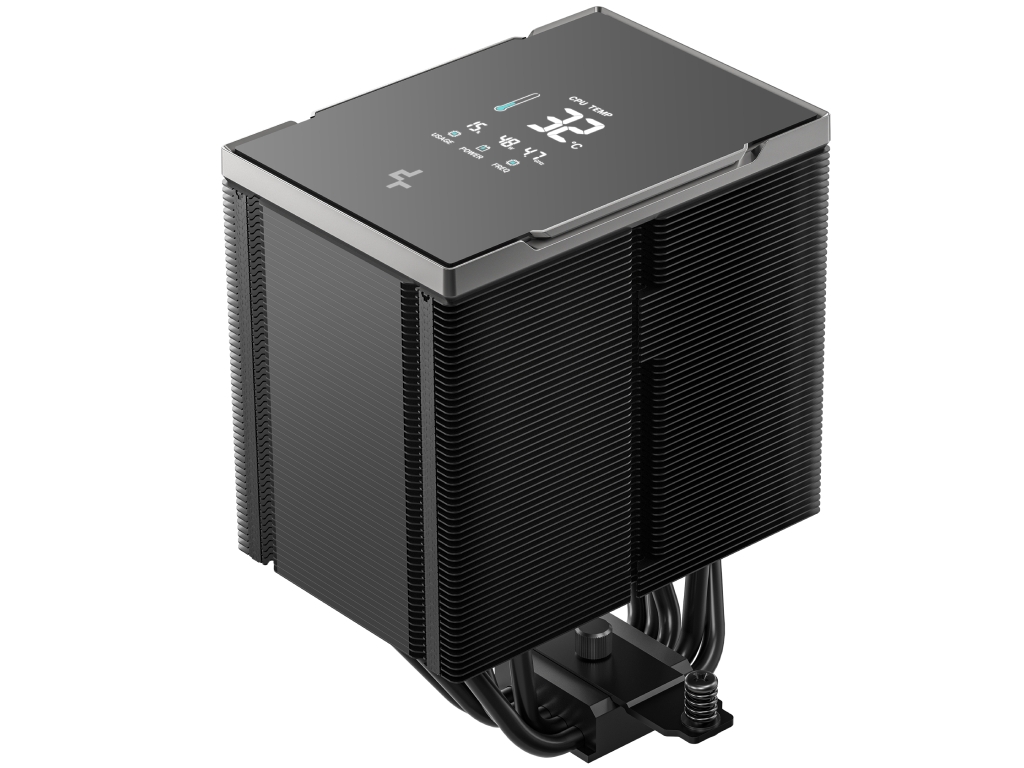 AC Deepcool "AK500 G2 DIGITAL NYX" (%3F31.45 dB, 2200RPM, 63.4 CFM, 120mm, 5x6mm, Display 29x39mm, 1362g.) - миниатюра 6