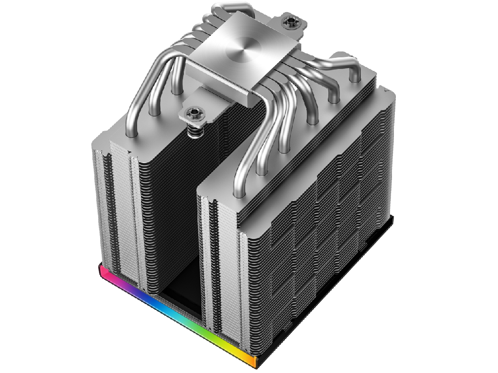 AC Deepcool "AK620 Digital SE" (%3F28 dB, 500-1850RPM, 68.99 CFM, 2x120mm, ARGB, 260W, 6/6mm, 1486g.) - миниатюра 5