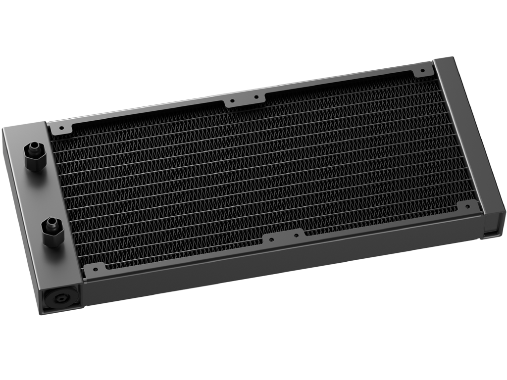 AIO Liquid Cooling Deepcool "LE240 V2 ZERO DARK&qu 2496DBA 5001600RPM 4834CFM 2X120MM 25003400 Rpm Argb 1266G Black Dimensiune Ventilatoare 120 Mm Numarul De Ventilatoare Incluse 2 Conecto - миниатюра 3