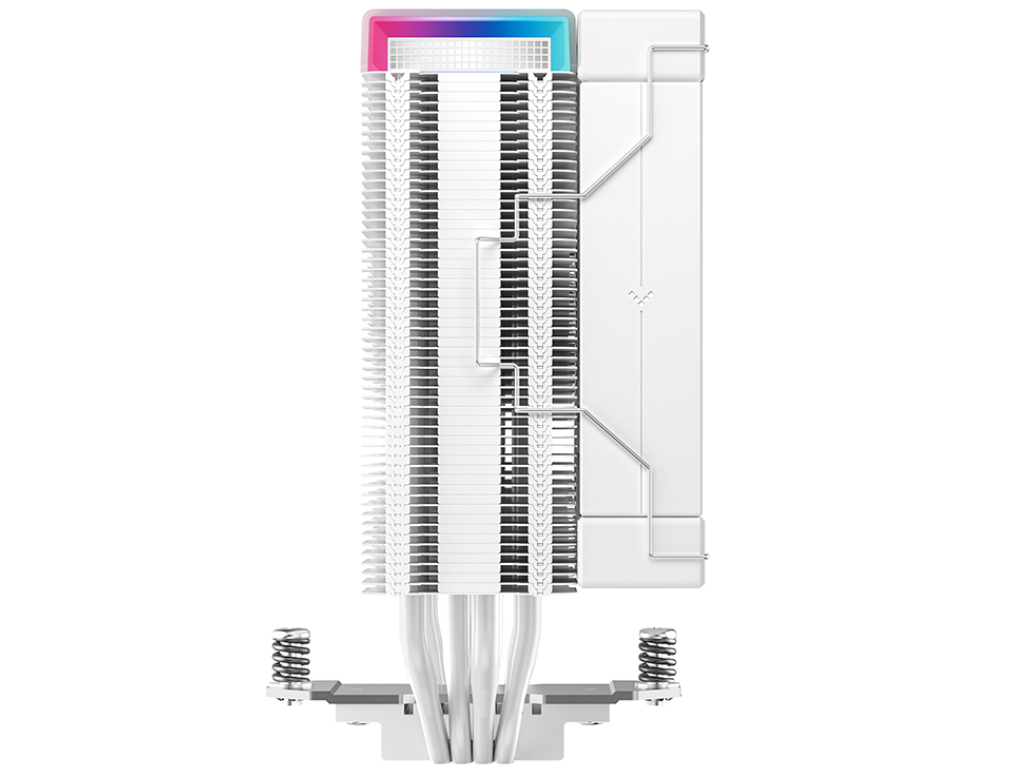 DEEPCOOL Cooler ”AK400 DIGITAL PRO WH”, Intel Socket 18 185117001200115X Amd AM5AM4 Up To 220W 1X 120MM Fdb Fan 120X120X25MM 5001750 RPM10 25 Dba 6089 Cfm 4PIN Pwm Fluid Dynamic Bear - миниатюра 4