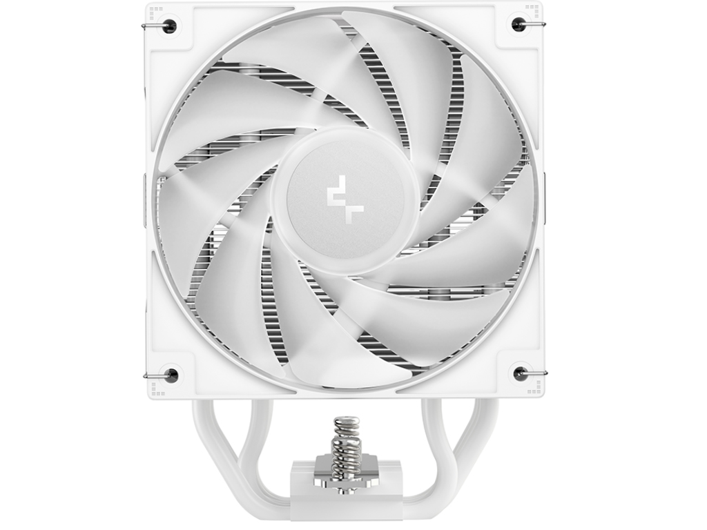 DEEPCOOL Cooler ”AG500 WH ARGB V2”, Intel Socket Intel LGA1851/1700/1200/115x AMD AM5/AM4, up to 240W, 1x ARGB PWM fan 120x120x25mm, 300~1950 RPM±10%, 29.4 dB(A), 67.88 CFM, 4-pin PWM, Hydro Bearing, ARGB top cover translucent logo design, 5x 6mm Cooper heatpipes, White - миниатюра 4