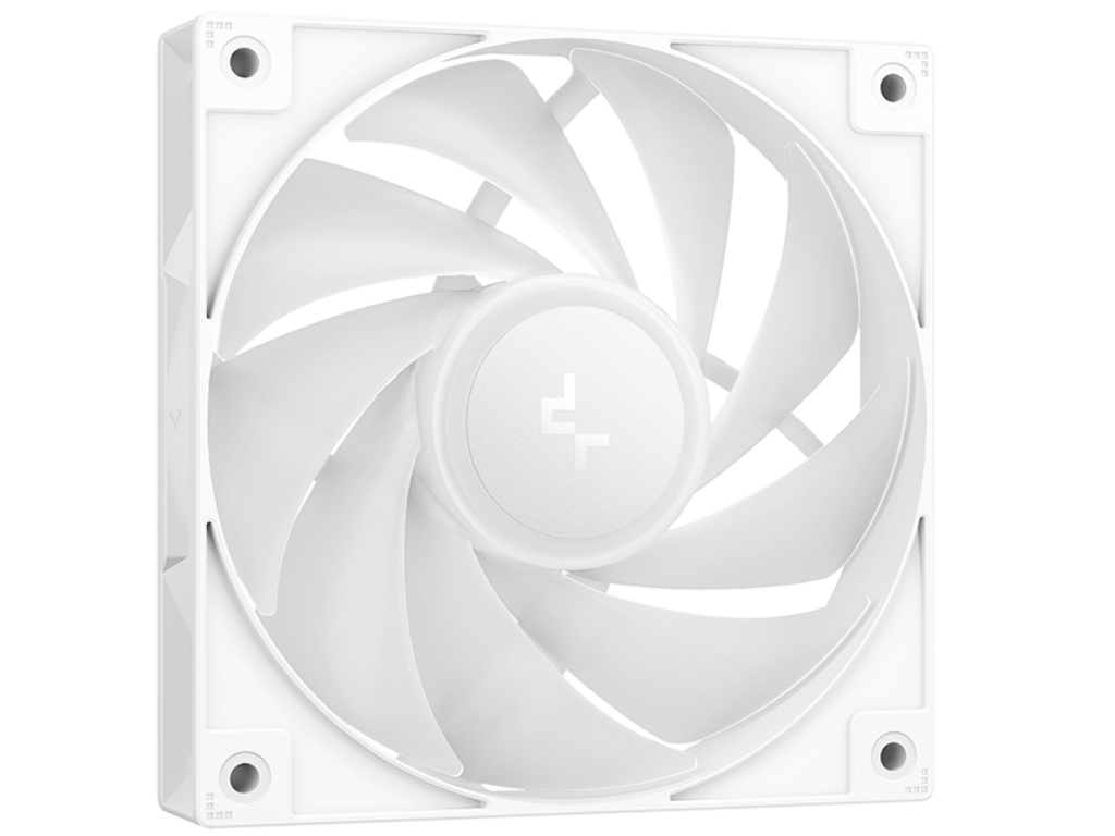 DEEPCOOL Cooler ”AG500 WH ARGB V2”, Intel Socket Intel LGA1851/1700/1200/115x AMD AM5/AM4, up to 240W, 1x ARGB PWM fan 120x120x25mm, 300~1950 RPM±10%, 29.4 dB(A), 67.88 CFM, 4-pin PWM, Hydro Bearing, ARGB top cover translucent logo design, 5x 6mm Cooper heatpipes, White - миниатюра 7