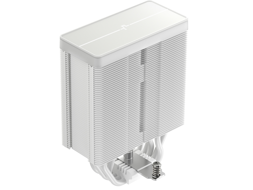 DEEPCOOL Cooler ”AG500 WH ARGB V2”, Intel Socket Intel LGA1851/1700/1200/115x AMD AM5/AM4, up to 240W, 1x ARGB PWM fan 120x120x25mm, 300~1950 RPM±10%, 29.4 dB(A), 67.88 CFM, 4-pin PWM, Hydro Bearing, ARGB top cover translucent logo design, 5x 6mm Cooper heatpipes, White - миниатюра 6