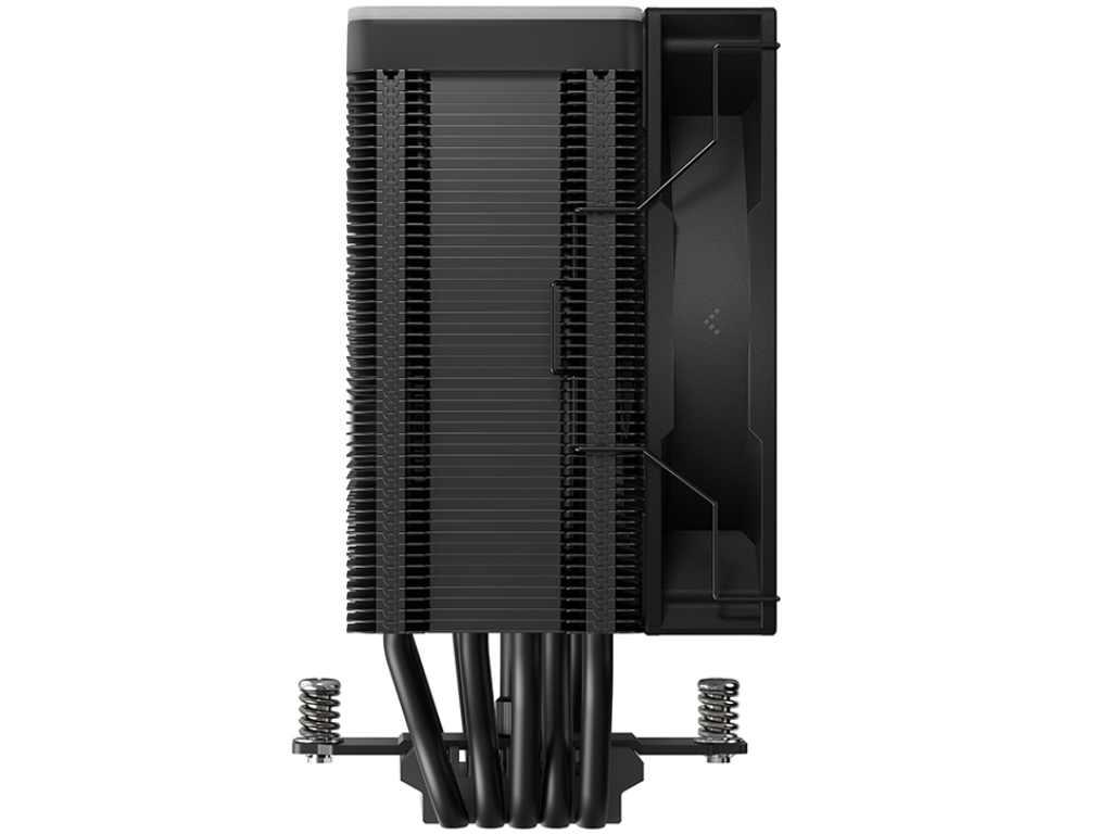 DEEPCOOL Cooler ”AG500 BK ARGB V2”, Intel Socket Intel LGA1851/1700/1200/115x AMD AM5/AM4, up to 240W, 1x ARGB PWM fan 120x120x25mm, 300~1950 RPM±10%, 29.4 dB(A), 67.88 CFM, 4-pin PWM, Hydro Bearing, ARGB top cover translucent logo design, 5x 6mm Cooper heatpipes, Black - миниатюра 5
