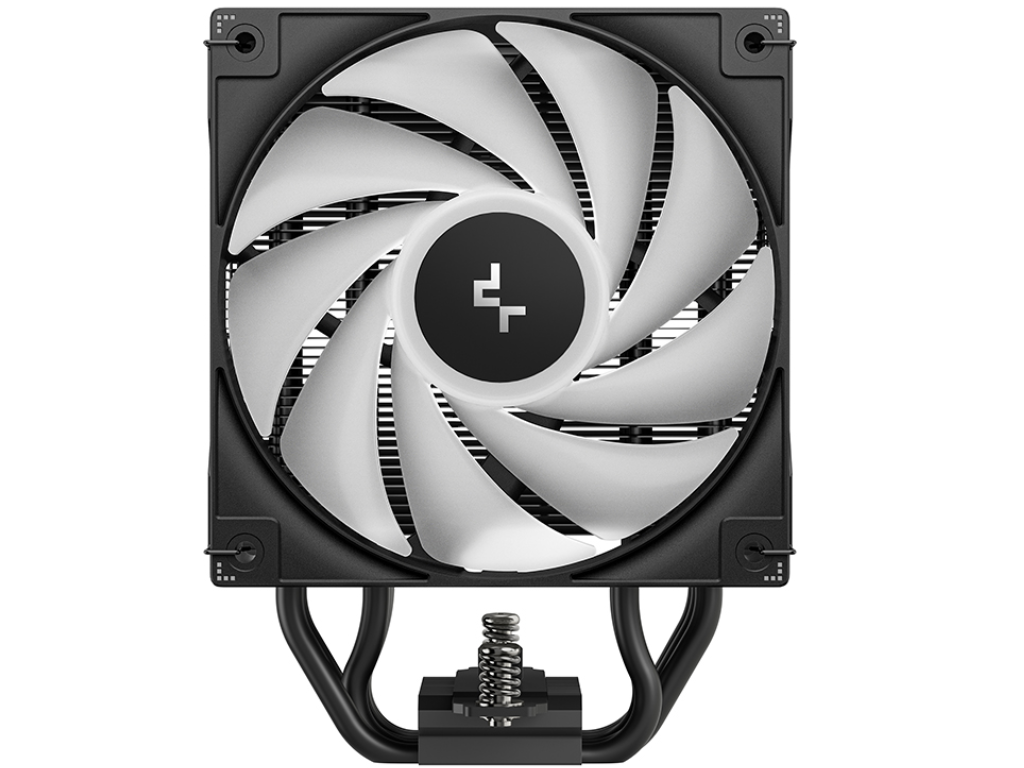 DEEPCOOL Cooler ”AG500 BK ARGB V2”, Intel Socket Intel LGA1851/1700/1200/115x AMD AM5/AM4, up to 240W, 1x ARGB PWM fan 120x120x25mm, 300~1950 RPM±10%, 29.4 dB(A), 67.88 CFM, 4-pin PWM, Hydro Bearing, ARGB top cover translucent logo design, 5x 6mm Cooper heatpipes, Black - миниатюра 4