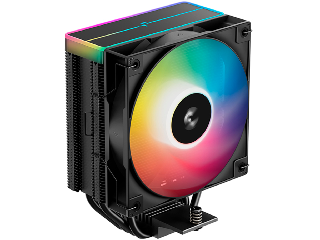 AC Deepcool "AG400 BK ARGB V2" (%3F31.6dB, 50, 5002100RPM 7589 Cfm 120MM Argb 220W 4X6MM 634G Black Dimensiune Ventilatoare 120 Mm Numarul De Ventilatoare Incluse 1 Conector Pentru Ventilator 4)