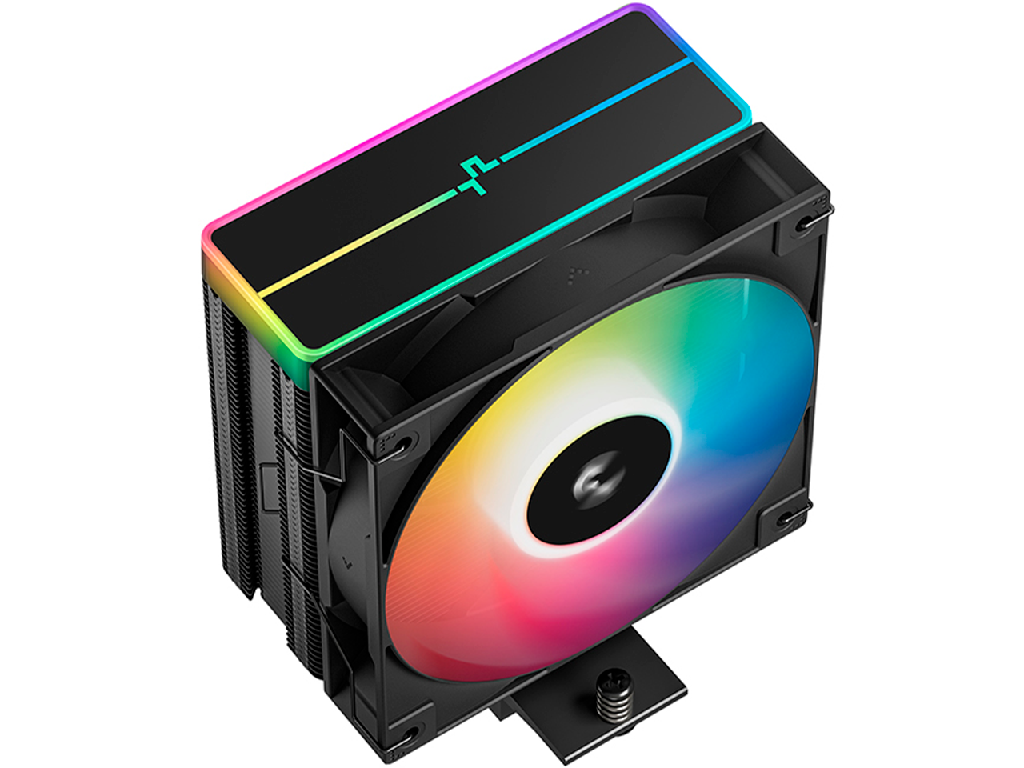 AC Deepcool "AG400 BK ARGB V2" (%3F31.6dB, 50, 5002100RPM 7589 Cfm 120MM Argb 220W 4X6MM 634G Black Dimensiune Ventilatoare 120 Mm Numarul De Ventilatoare Incluse 1 Conector Pentru Ventilator 4) - миниатюра 3