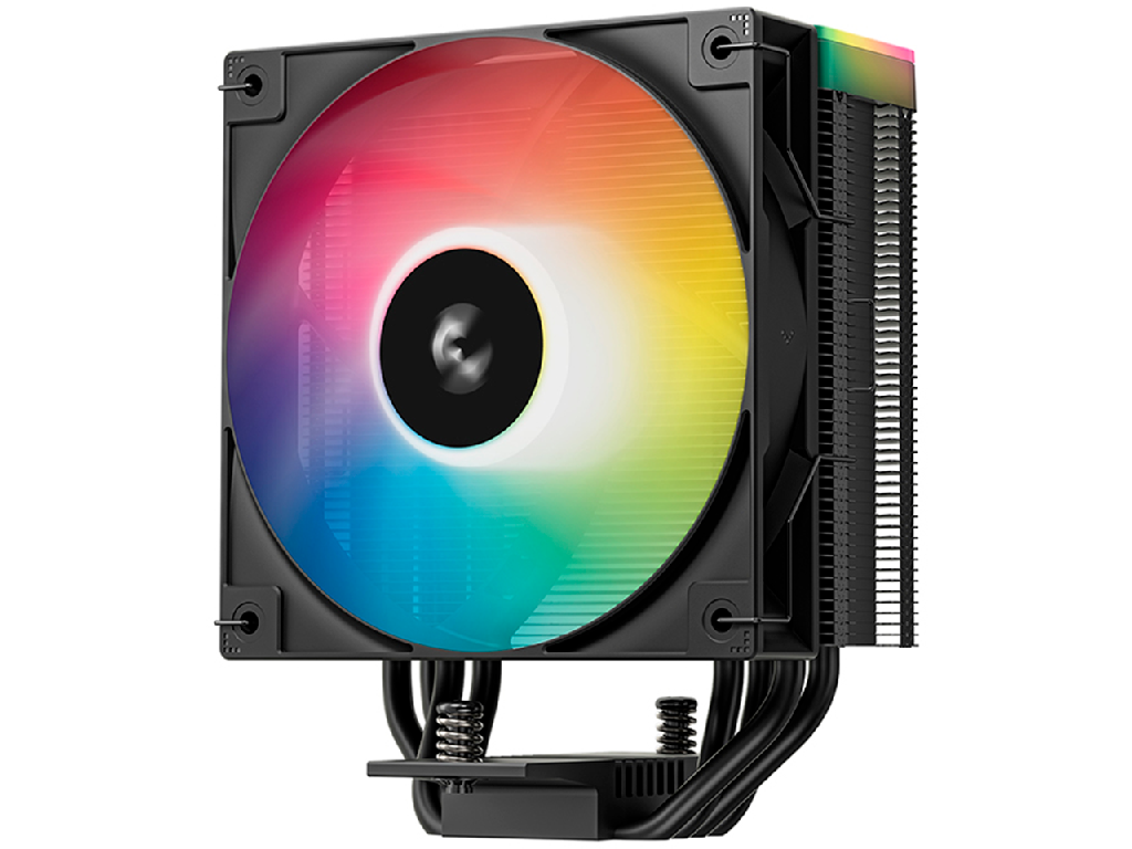 AC Deepcool "AG400 BK ARGB V2" (%3F31.6dB, 50, 5002100RPM 7589 Cfm 120MM Argb 220W 4X6MM 634G Black Dimensiune Ventilatoare 120 Mm Numarul De Ventilatoare Incluse 1 Conector Pentru Ventilator 4) - миниатюра 2