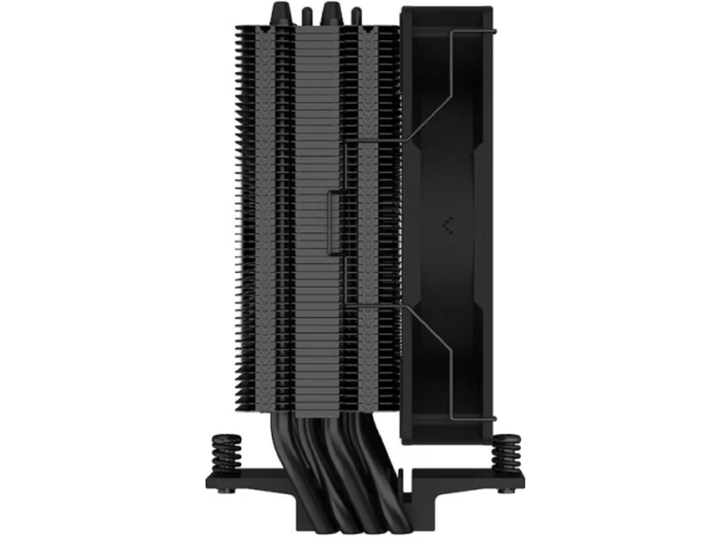 DEEPCOOL Cooler "AG400 BK ARGB", Gammaxx Series, Intel Socket LGA1700/1200/1151/1150/1155 AMD AM5/AM4, up to 220W, 1x A-RGB fan 120x120x25mm, 500~2000 RPM±10%, 31.6 dB(A), 75.89 CFM, 4-pin PWM, Hydro Bearing, 4x 6mm Heatpipes direct contact - миниатюра 3