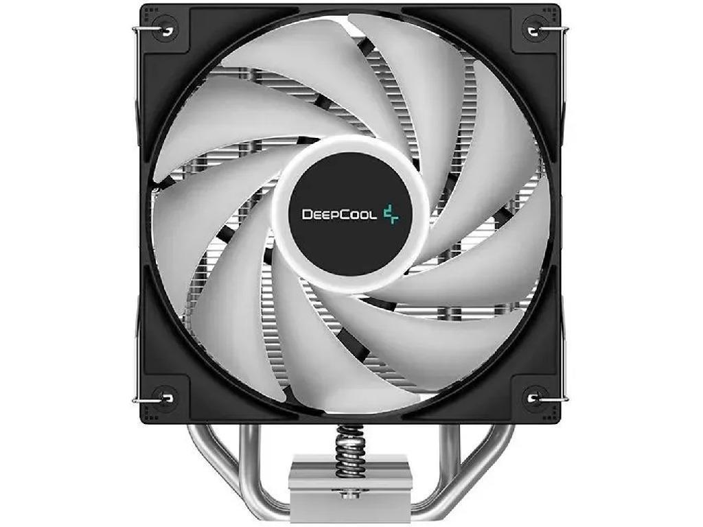 DEEPCOOL Cooler "AG400 LED", Gammaxx Series, Intel Socket LGA1700/1200/1151/1150/1155 AMD AM5/AM4, up to 220W, 1x 6-Color LED fan 120x120x25mm, 500~2000 RPM±10%, 31.6 dB(A), 75.89 CFM, 4-pin PWM, Hydro Bearing, 4x 6mm Heatpipes direct contact