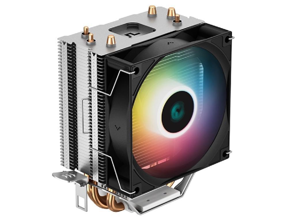 DEEPCOOL Cooler ”AG300 LED”, Gammaxx Series, Intel Socket LGA1851/1700/1200/115x AMD AM5/AM4, up to 150W, 1x PWM RGB Fan 92x92x25mm, 500~3050 RPM±10%, 30.5 dB(A), 36.75 CFM, 4-pin PWM, Hydro Bearing, 3x 6mm Copper Heatpipes direct contact - миниатюра 2